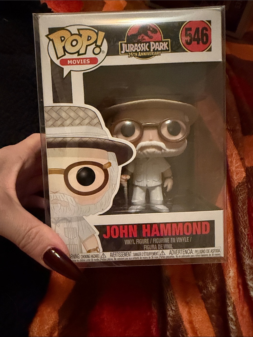Funko Pop! John Hammond Vinyl Figure - Jurassic park